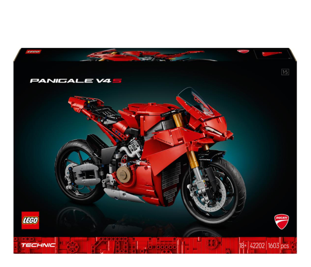LEGO Technic 42202 Motocykl Ducati Panigale V4 S - 1298077 - zdjęcie